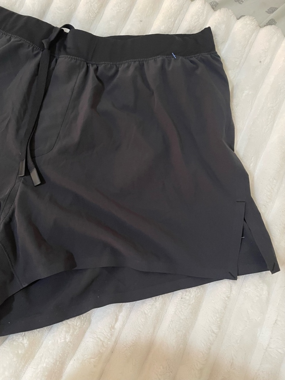 Ten thousand Men's Black Athletic Drawstring Shorts - Picture 6 of 12